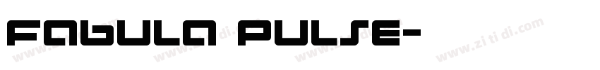 Fabula Pulse字体转换